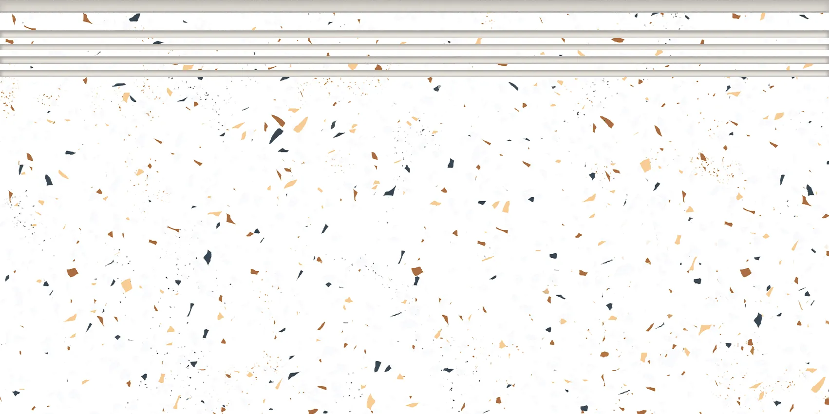 Ступень Керранова Vetro White K-340/MR/st01/300x600x9 белый