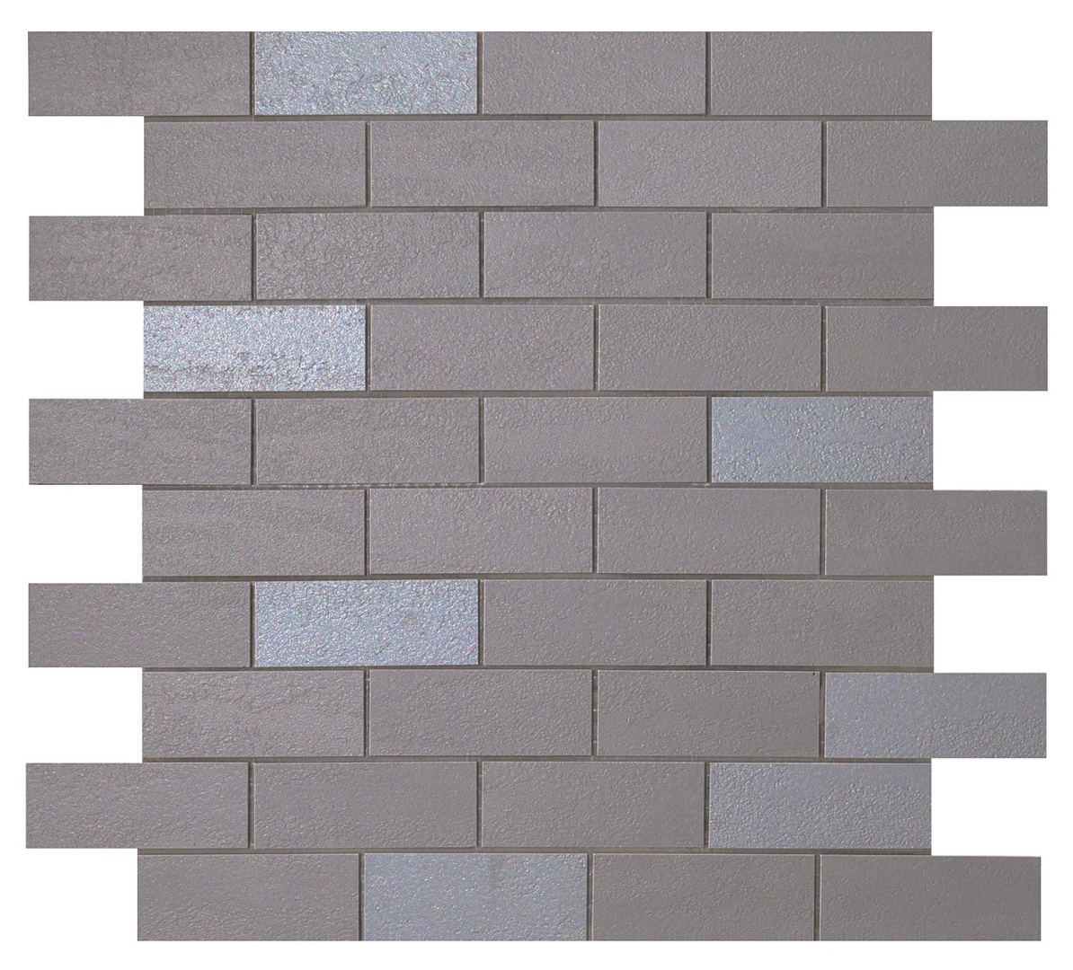 Мозаика Atlas Concorde Arty Charcoal Minibrick 30.5x30.5 9ASH