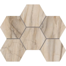 Мозаика Estima BR01 Bernini Hexagon Pearl 25x28.5 бежевый неполированный