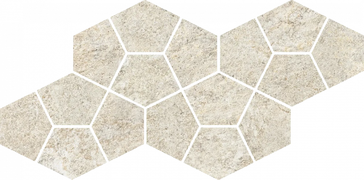 Мозаика Италон Магма Айс Призм 620110000244 бежевый 20.5x41.3
