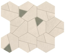 Мозаика Atlas Concorde Boost Pro Ivory Mosaico Hex Olive 25x28.5 A0QN