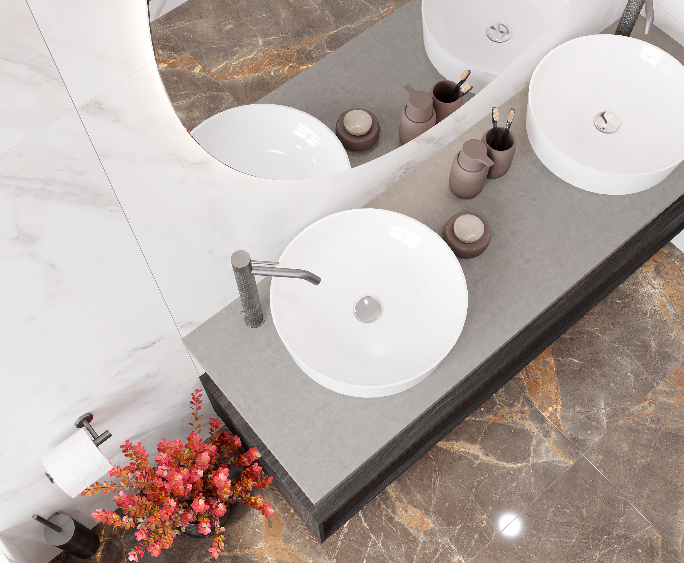 Керамогранит Laparet Salm 80x80 сатинированный