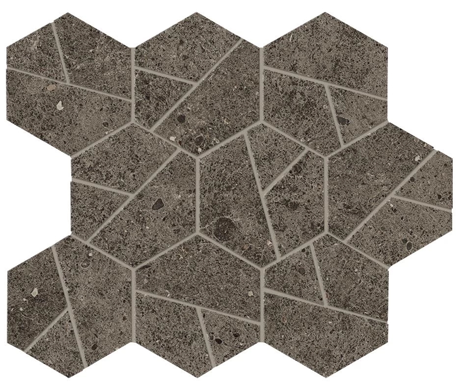 Мозаика Atlas Concorde Boost Stone Tobacco Mosaico Hex 25x28.5 A7C1