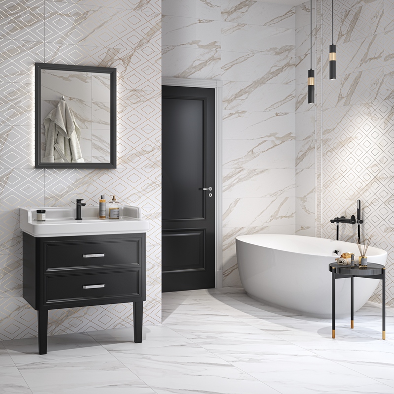 Керамическая плитка Kerama Marazzi 13124TR Алентежу белый матовый 30x89.5