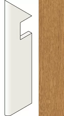 Ступень левая Exence Amber Battiscopa Sag.Sx AMBH 7.2x30