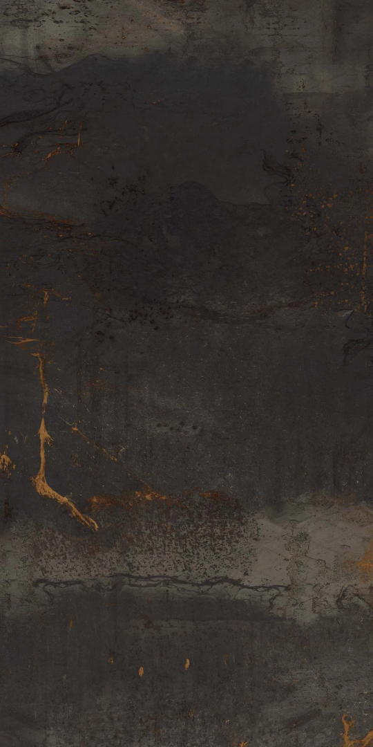 Керамогранит Estima TP02 Patina Black TP02/NS_R9/60x120x10R/GC черный 60x120