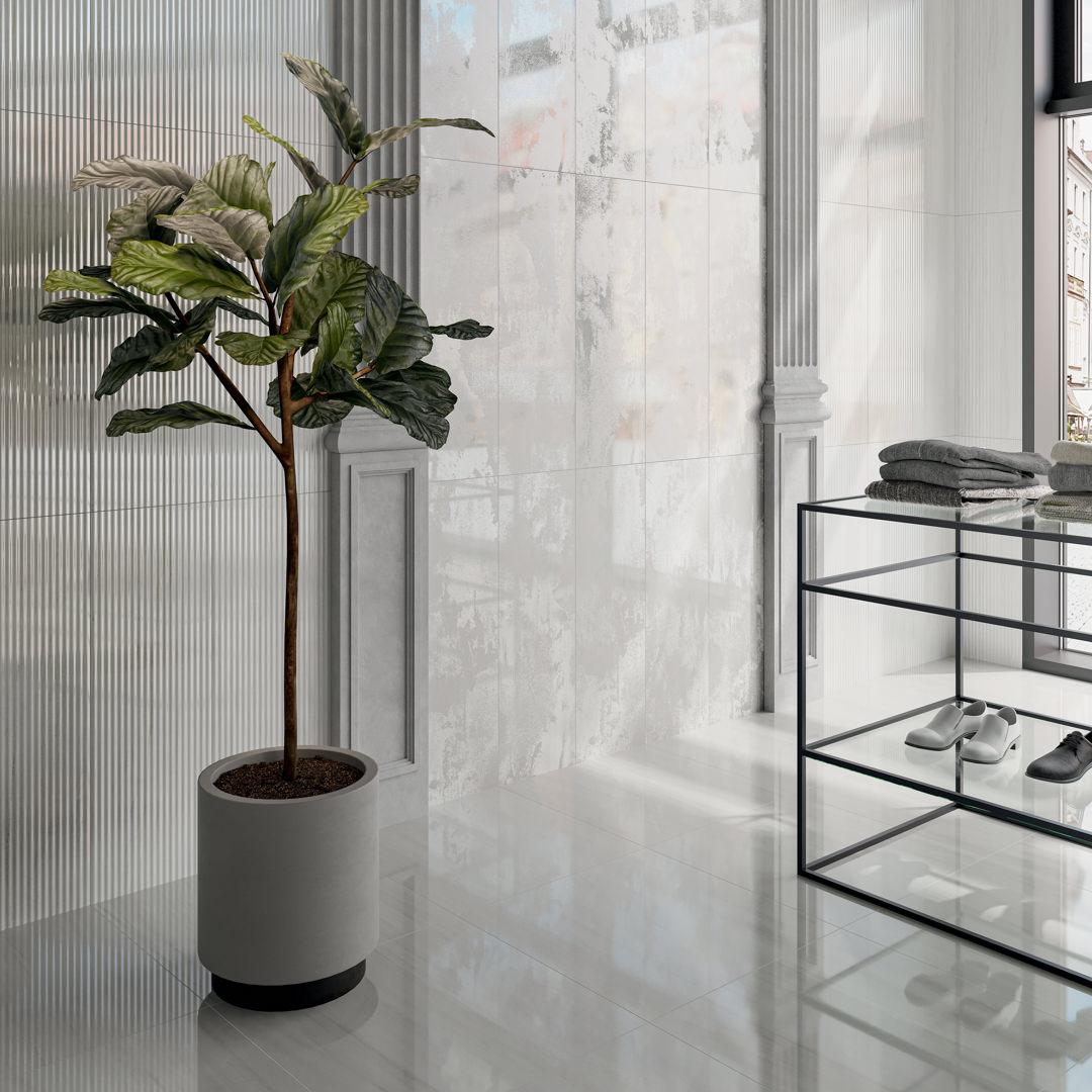 Бордюр Kerama Marazzi VT\A448\13110TR Бордюр Белем серый светлый глянцевый обрезной 14.5x89.5