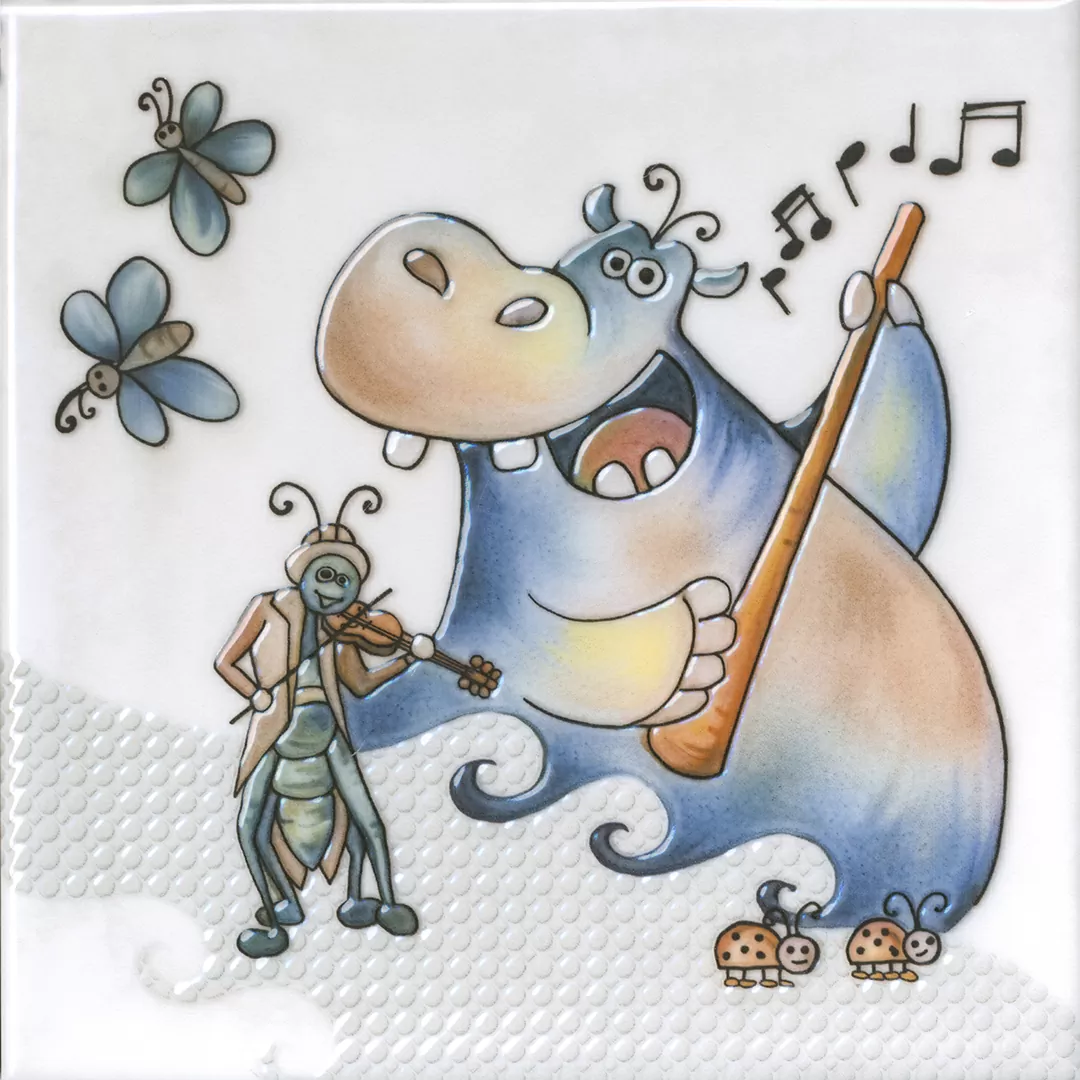 Декор Kerama Marazzi VT\A480\5232 Симфония 1 глянцевый 20x20