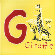 Декор Kerama Marazzi OS\A240\5109 Зоопарк G матовый 20x20