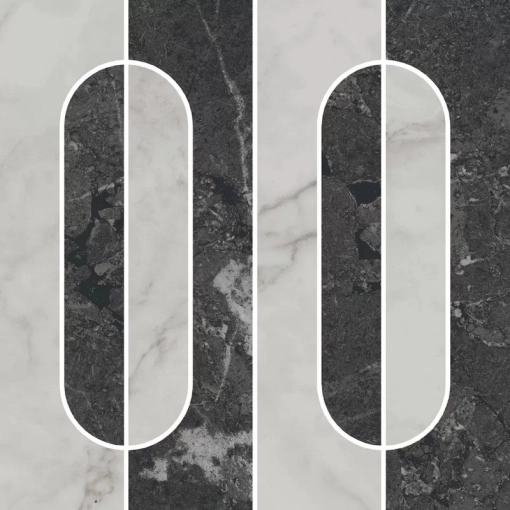 Декор Kerama Marazzi KMD2HID013GR Тубкаль наборный матовый обрезной 30x30