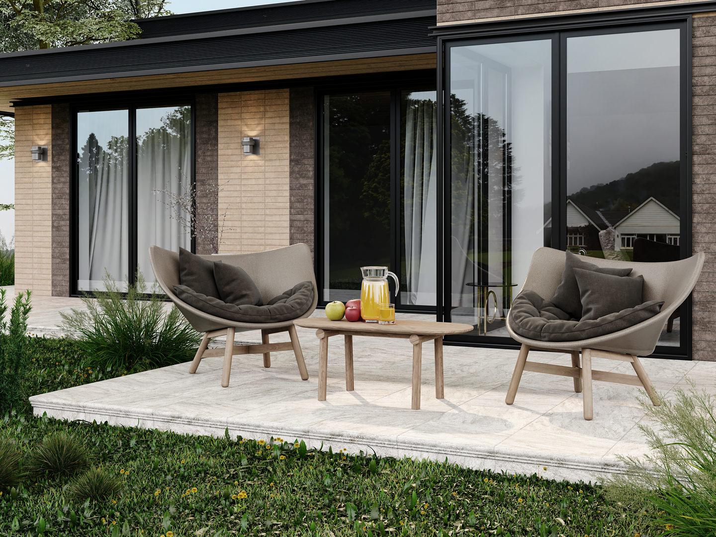 Керамогранит Kerama Marazzi SG158500N Терраса коричневый противоскользящий 40,2x40,2