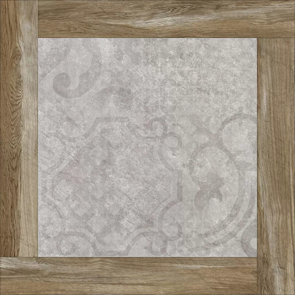 Керамогранит Alma Ceramica Риччи GFU04RIC74R серый 60x60