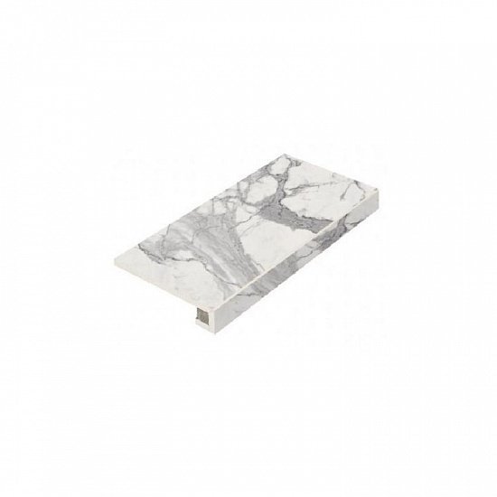 Ступень угловая правая Italon Charme Evo Statuario 33x120