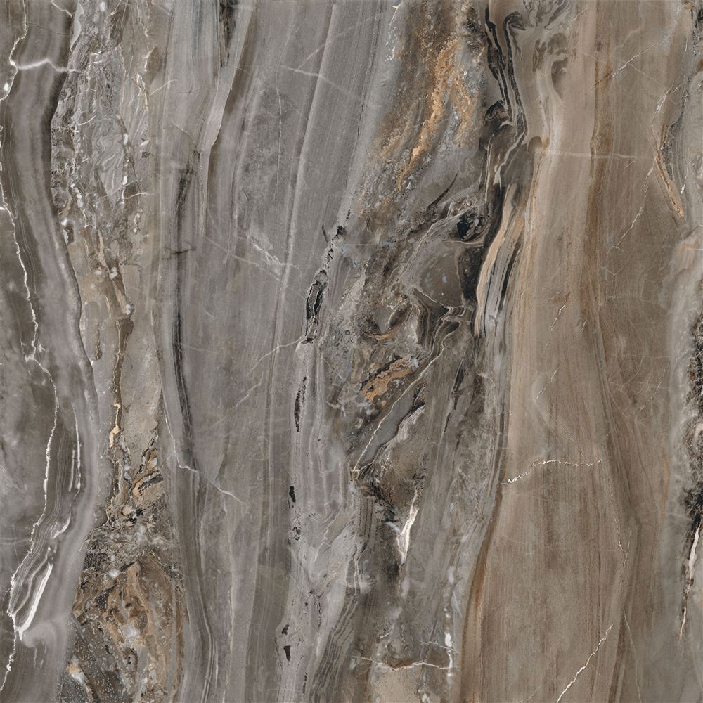 Керамогранит Vitra MarbleSet Оробико Темный Греж R9 60x60 лаппатированный