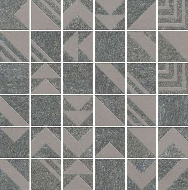 Мозаика Керама Марацци SBM012\DD204220 Про Нордик серый мозаичный 30х30