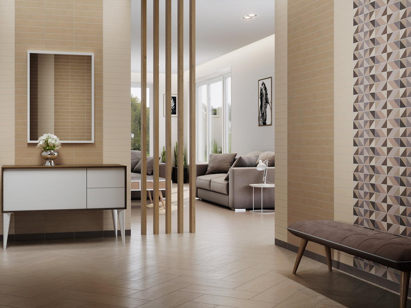 Керамическая плитка Kerama Marazzi 26306 Амстердам коричневый темный матовая 6x28,5