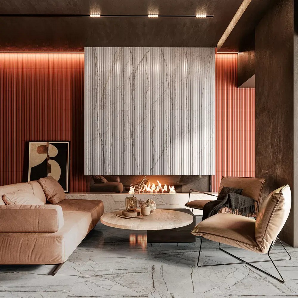 Ступень Kerama Marazzi KM6060G0341RGCF фронтальная клееная Ифран бежевый светлый матовый обрезной 33x60