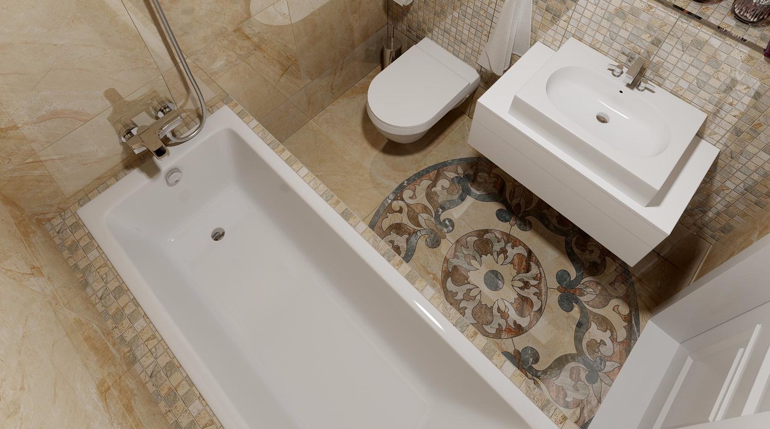 Мозаика Genesis Mix Brown-Grey 30x30 K-105(108)/SR/m01/300x300x10