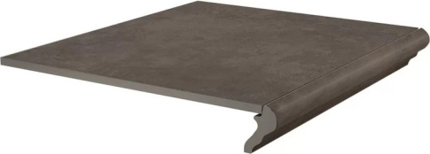 Ступень Kerama Marazzi KM4040G0031NGTF фронтальная Хадду коричневый матовый 34x40.2