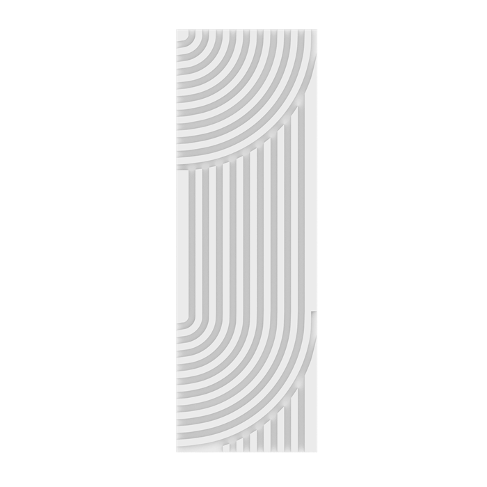 Композитная декоративная панель Decoplume Wave 7 297x99x10мм