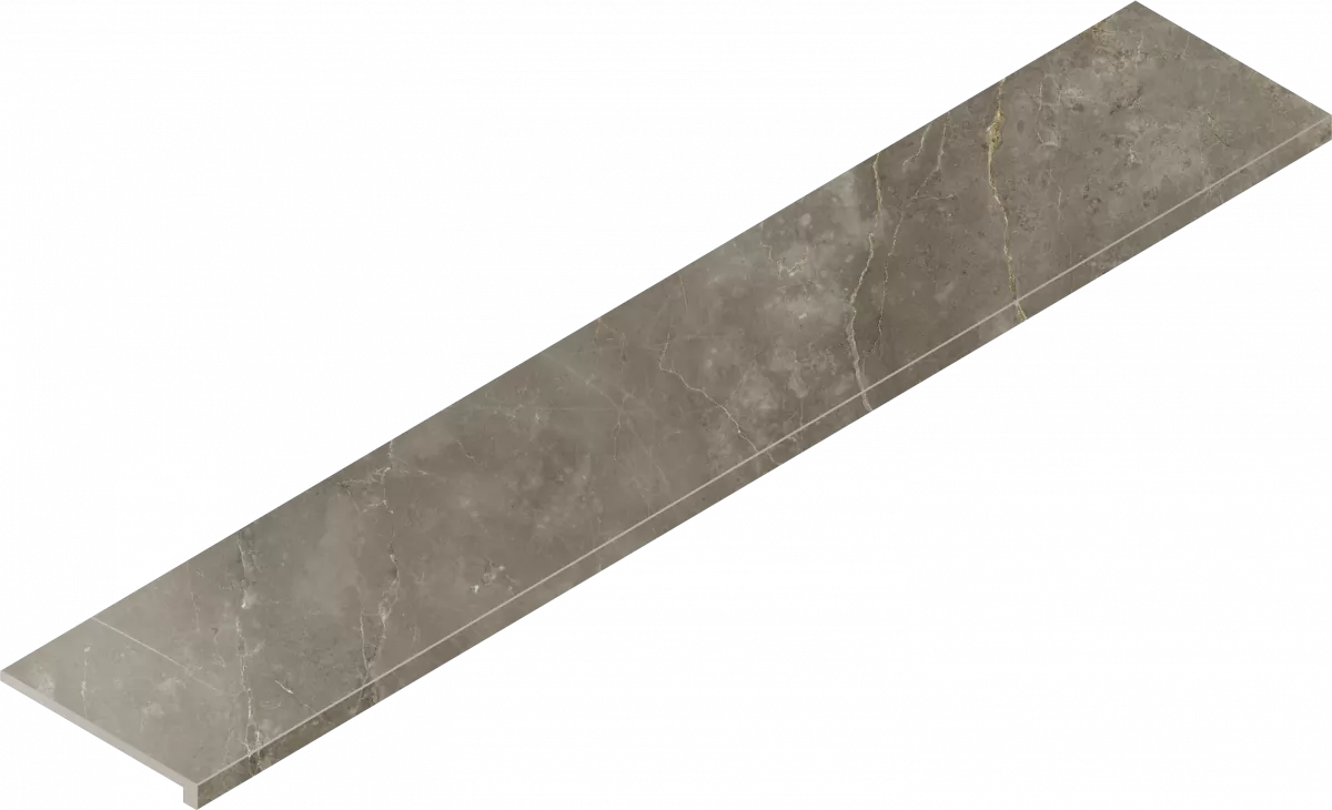 Ступень Италон Стелларис Тусканиа Грэй угловая правая 620070002626 серый 33x160