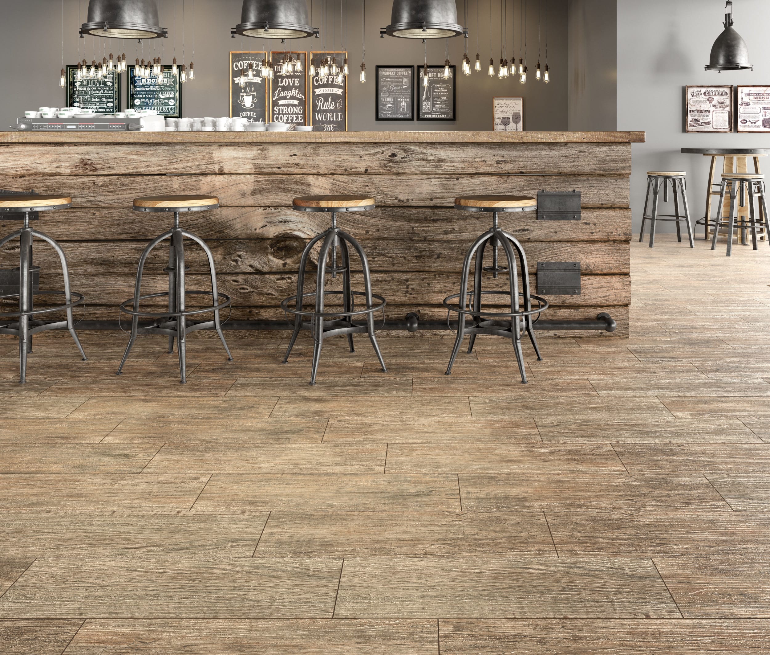 Керамогранит Lasselsberger Вестерн Вуд 6064-0037 белый 19.9x60.3