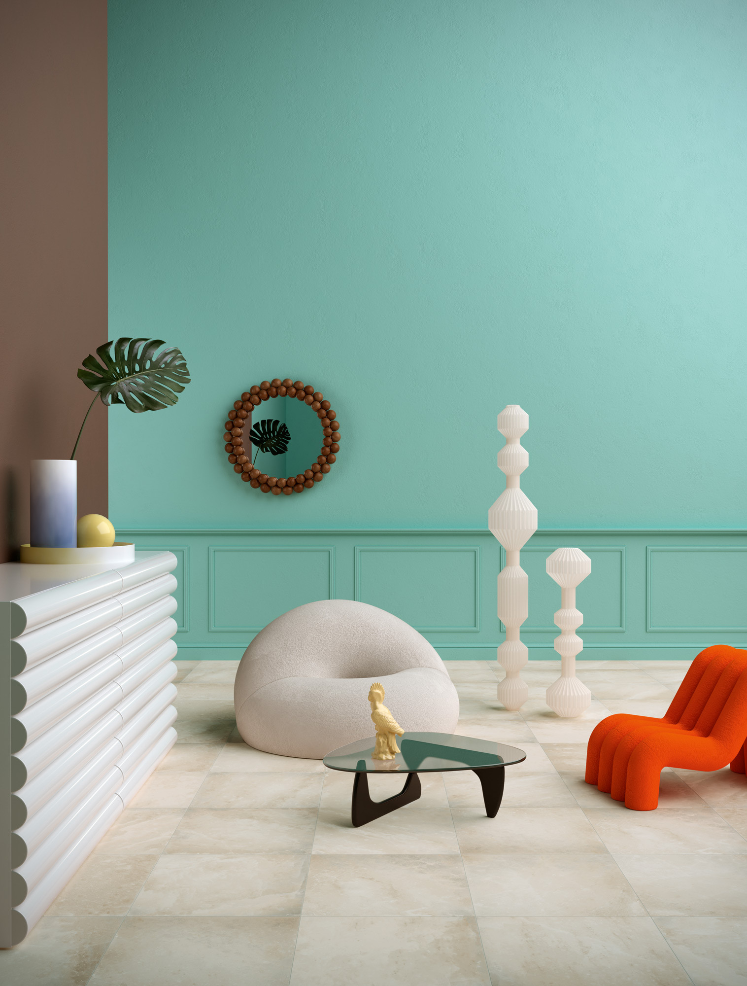 Ступень Coliseumgres Ривьера Дарк фронтальная 620070002856 серый 33x60