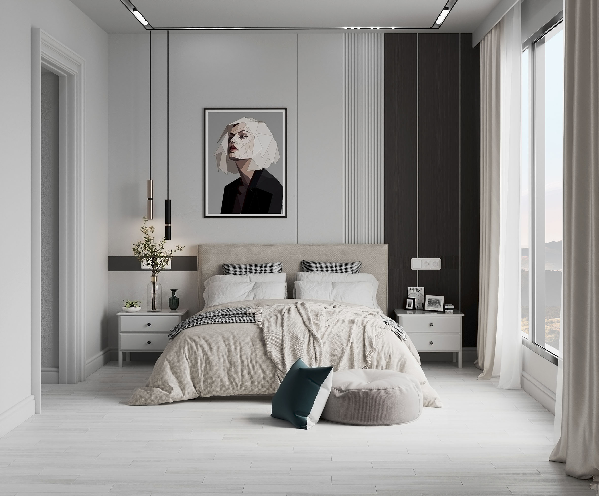 Керамогранит (CE 0064) Laparet Ceylon светло-серый 15x60 матовый