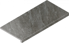 Ступень Италон Магма Графит Грип фронтальная 620070002964 серый 33x60