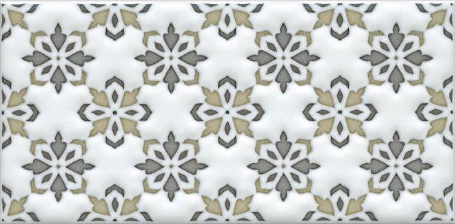 Декор Kerama Marazzi STG\A619\16000 Клемансо орнамент 7,4x15