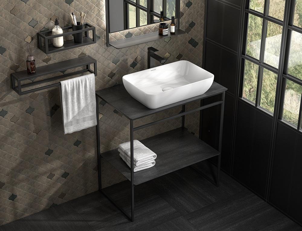 Декор Kerama Marazzi OS\A45\65001 Арабески котто металл 6,5x6,5