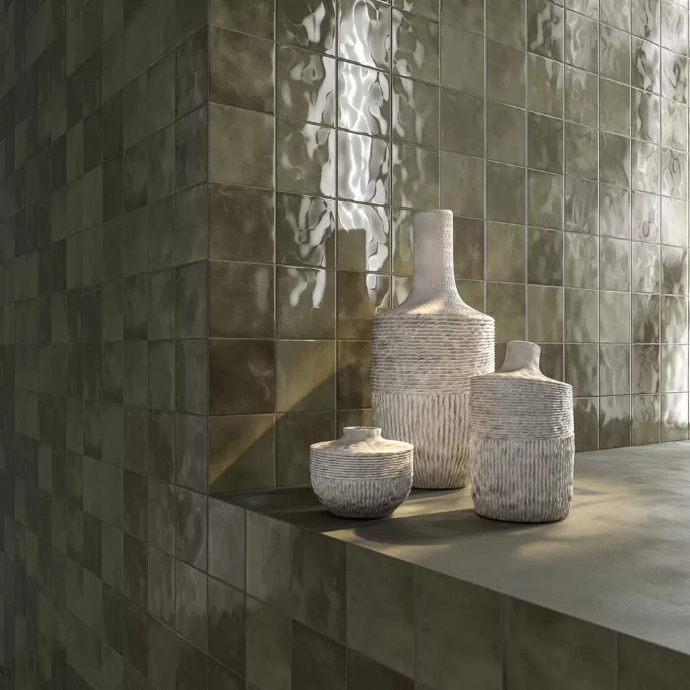 Декор Kerama Marazzi KMD3STA004BN Фес бирюзовый темный глянцевый 15x15