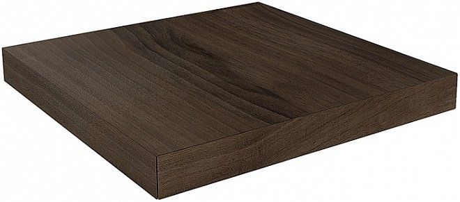 Ступень Kerama Marazzi DL501700R\GCS угловая клееная левая Про Вуд коричневый 33x33