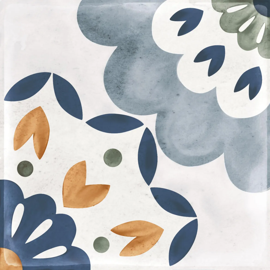 Керамогранит Смайл Тайл Palma 19.8x19.8 разноцветный