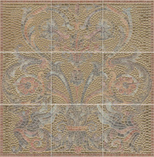 Декор Kerama Marazzi HGD\B99\9x\17000 Панно Виченца золото 45x45