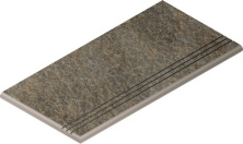 Ступень Италон Дистрикт Эмеральд закругленная Грип левая 620040000042 коричневый 30x60