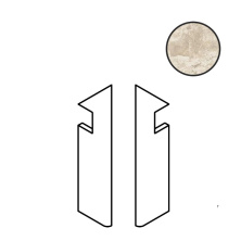 Ступень левая Boost Mix Ivory Battiscopa Sag.Sx A83R 7.2x30