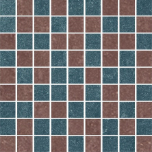 Мозаика Grasaro Travertino Mix Red Brown-Blue 30x30 G-460(470)/PR/m01/300x300x10