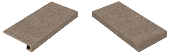 Ступень угловая правая Italon Contempora Burn 33x120