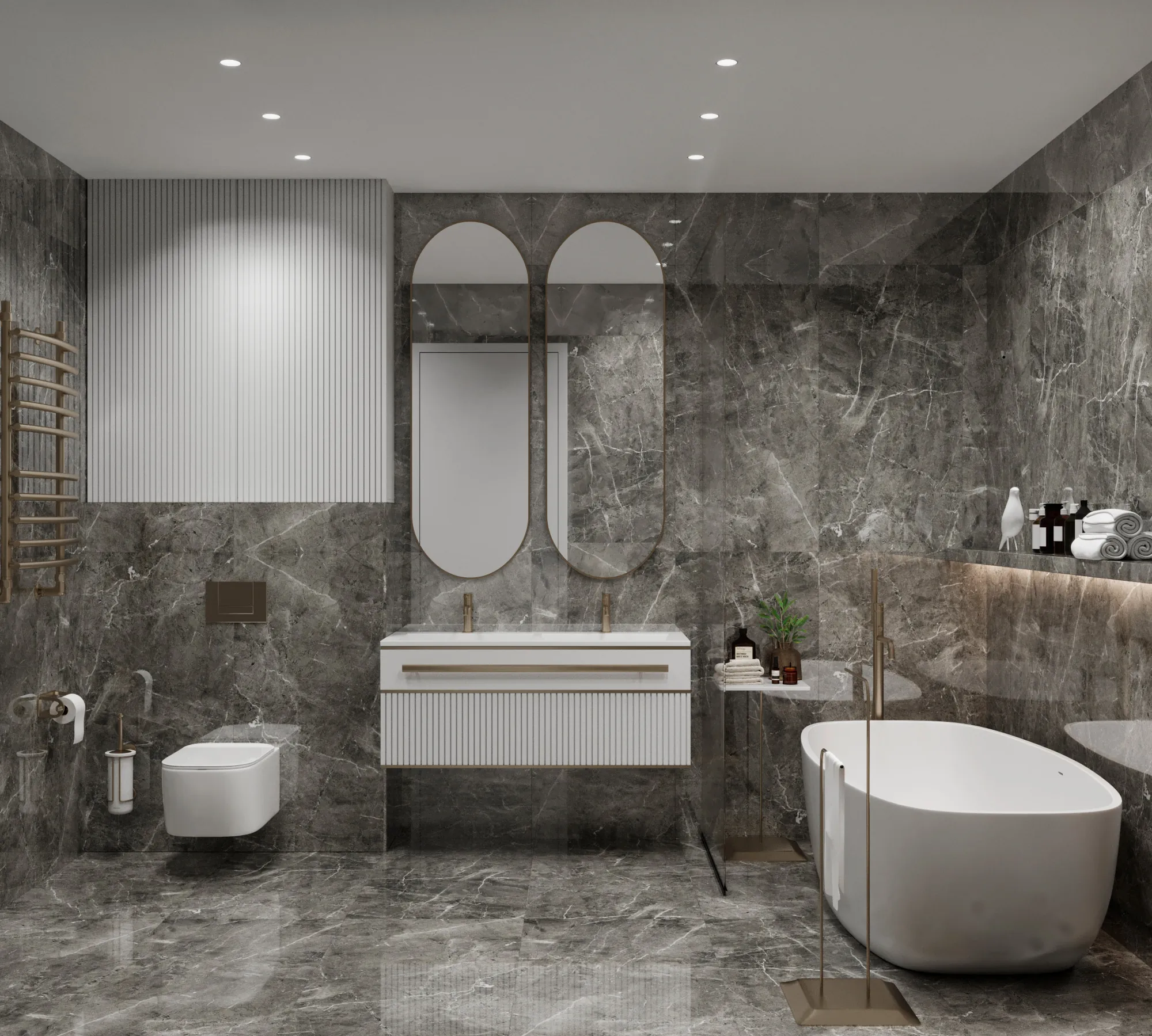 Керамогранит Аркадия Керамика RT6014-A Florencia Bianco Matt Rustic 60x60 белый