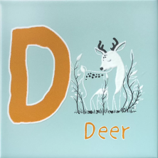 Декор Kerama Marazzi OS\A239\5185 Зоопарк D матовый 20x20