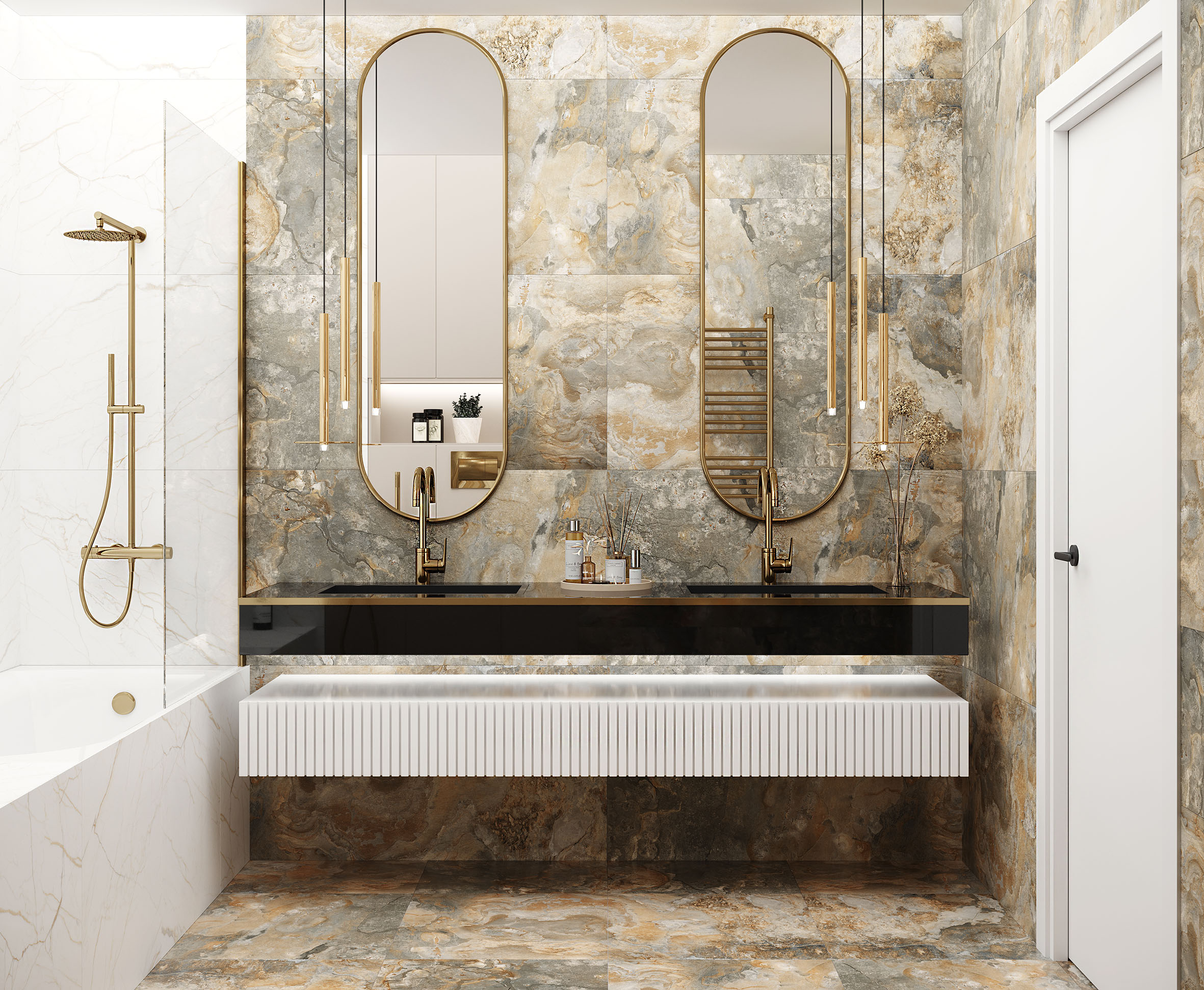 Керамогранит Laparet Oberon Green 60x120 матовый