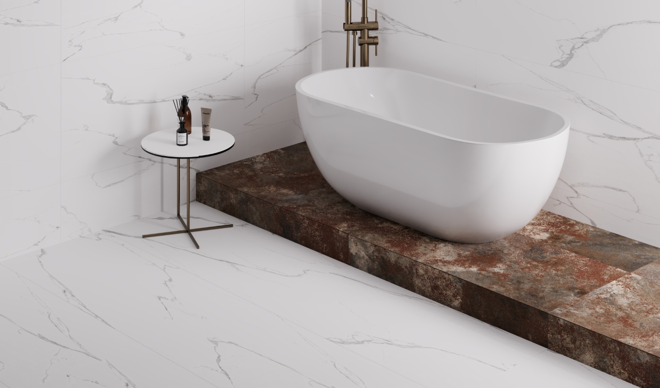 Керамогранит Старо Astra Ice Age Carving Satin 60x120 бежевый