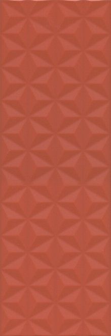 Керамическая плитка Kerama Marazzi 12120R Диагональ красный структура обрезной 25x75