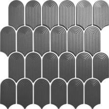 Мозаика NSmosaic R-348 серый 28.8x29.8