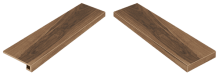 Ступень угловая правая Italon Maison Walnut 33x120