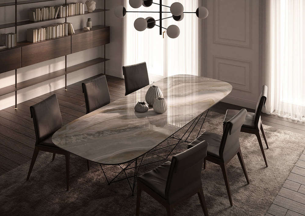 Керамогранит Laminam Даймонд Кристало Голд Карес Бук Матч А 12 LAMF0M0213_IT белый 162x324