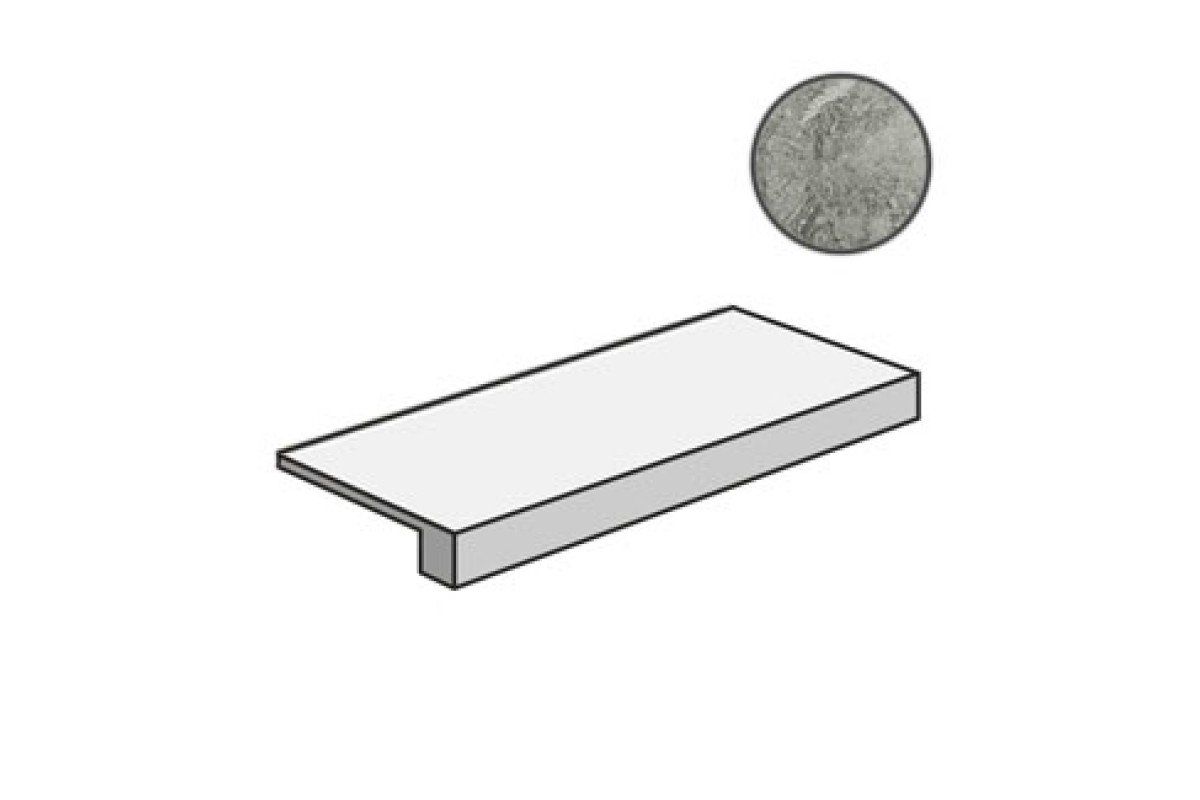 Ступень фронтальная Italon Charme Extra Silver 33x60