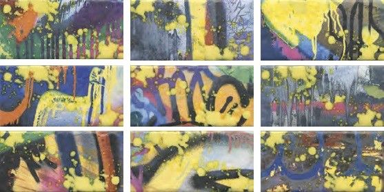 Декор Kerama Marazzi OS\A58\9x\19060 Панно Граффити 20x89,1