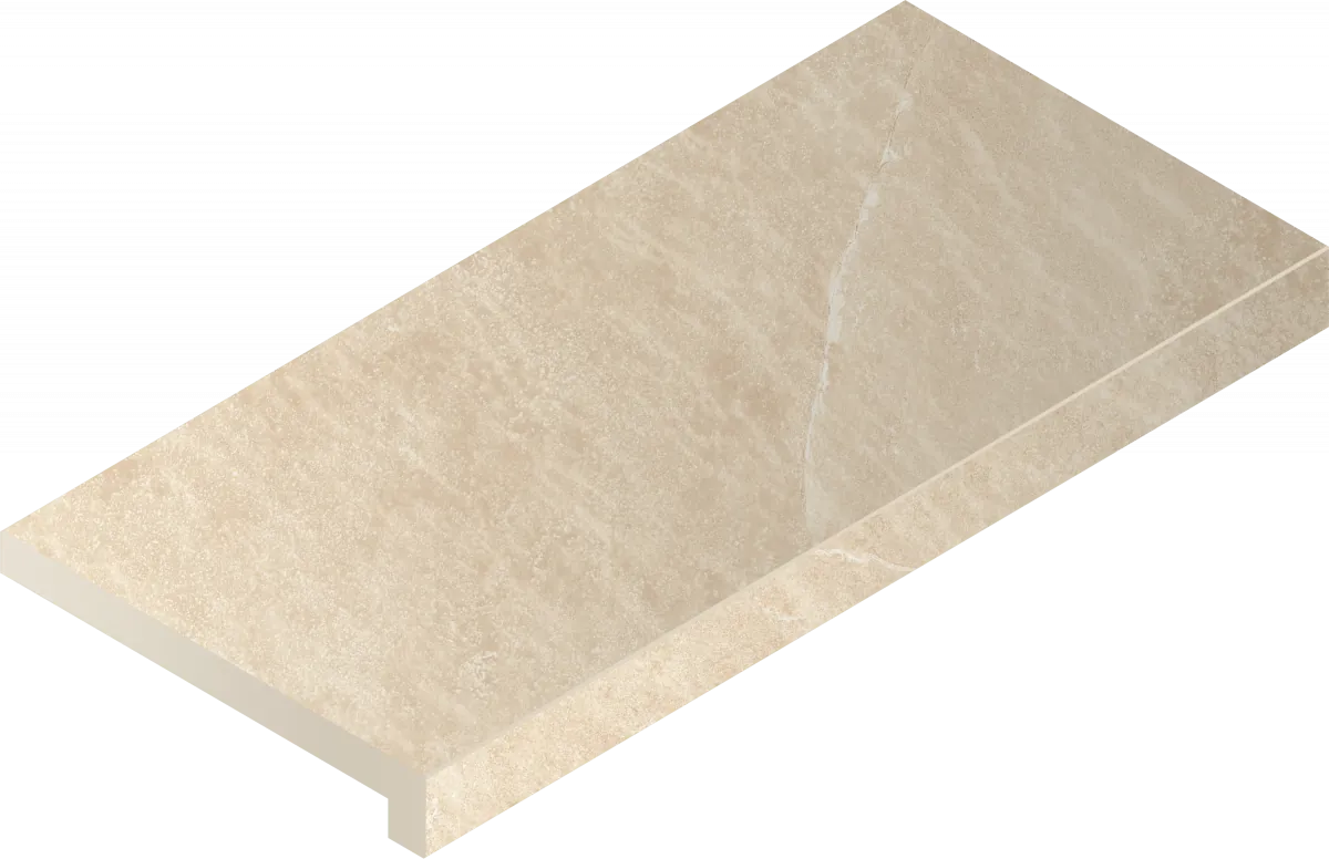 Ступень Italon Материя X2 Магнезио 120 фронтальная 620070002843 бежевый 33x120